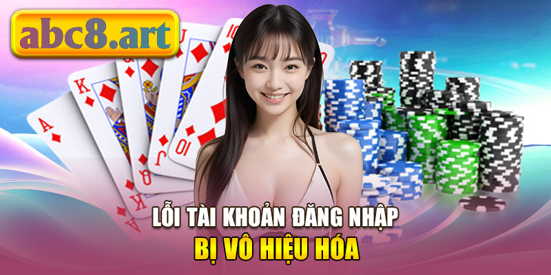 Lỗi tài khoản đăng nhập KUBET bị vô hiệu hóa